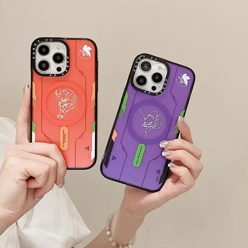 Joint EVA Fighter Is Suitable for Apple iPhone 16 ProMax Magnetic Phone Case 15/14plus Protective Case 13
