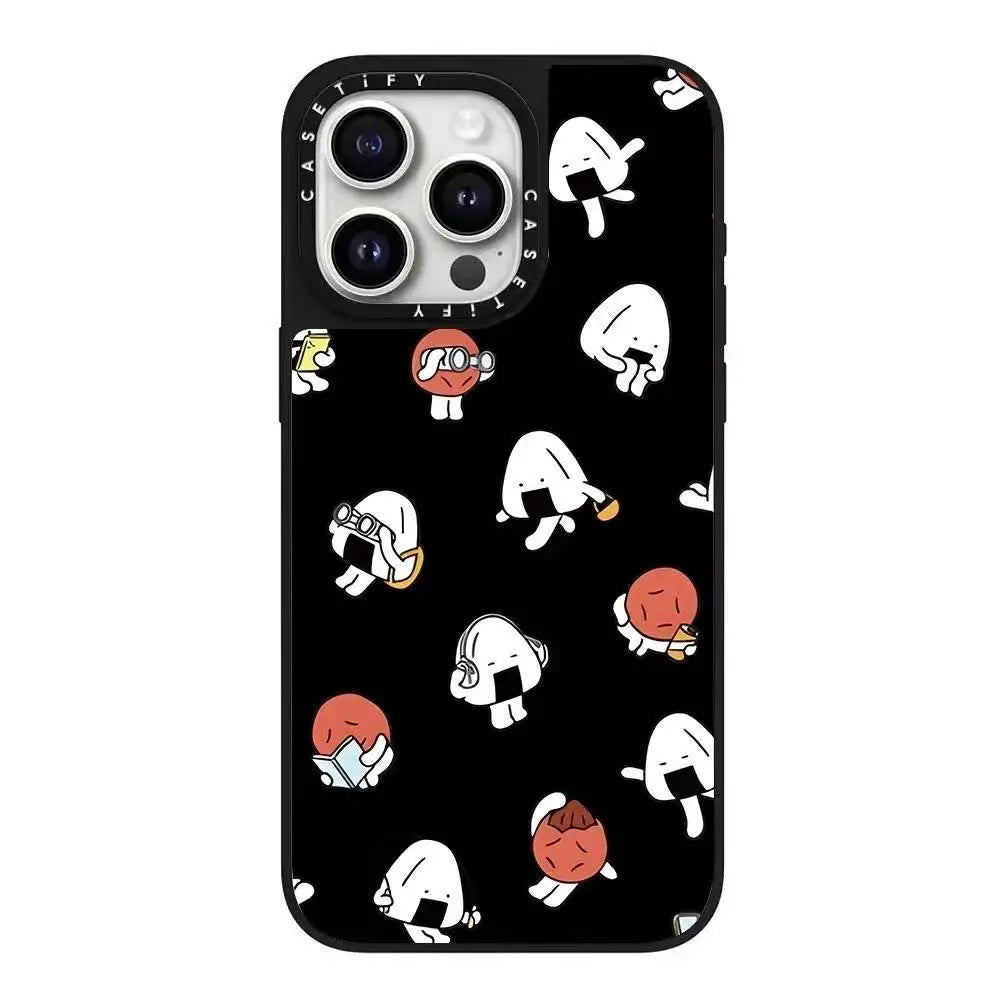 Caset Cute Doodle Dogs Collection Compatible with iPhone 16 pro Max Phone Case for Apple Devices