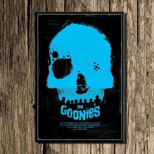 Classic The Goonies Moives Posters Print Wall Art Canvas Painting Films HD Picture for Living Room Home Decor Frameless Gift