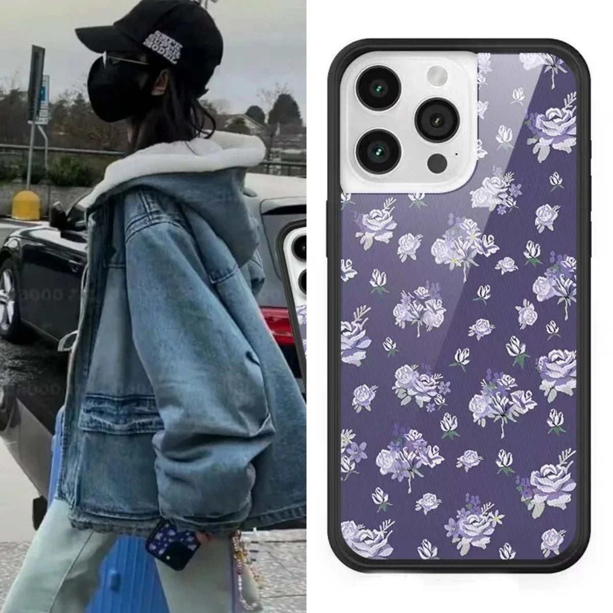 Wildflower 3D Ins Strawberry cherry Phone Case for iPhone 15 14 13 Pro Max 13pro 14pro 15pro WF Cute Cartoon Cover Funda
