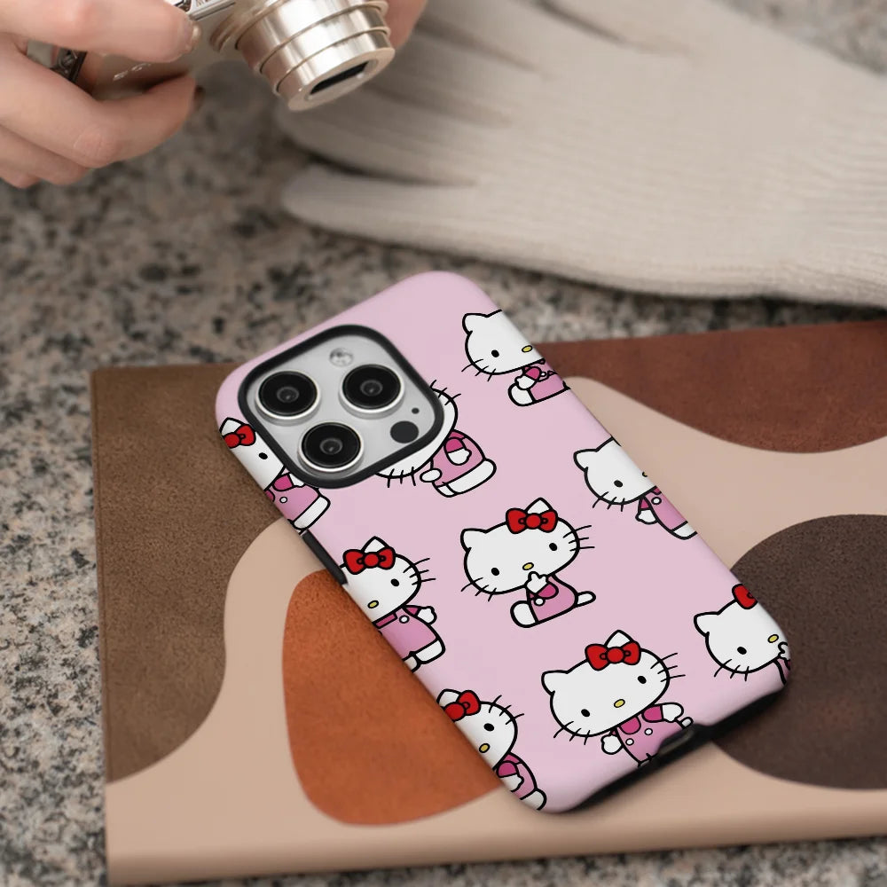 H-Hello K-Kitty Drop Phone Case Phone Case Film shell For iPhone 16 15 14 13 12 11 Pro Max Plus