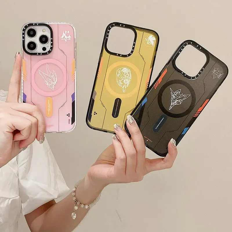 Joint EVA Fighter Is Suitable for Apple iPhone 16 ProMax Magnetic Phone Case 15/14plus Protective Case 13