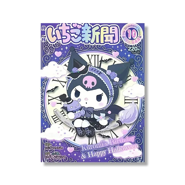 MINISO Cartoon Poster Sanrio Kuromi Hello Kitty Canvas Wall Art Print Mural Home Decoration Birthday Christmas Gift