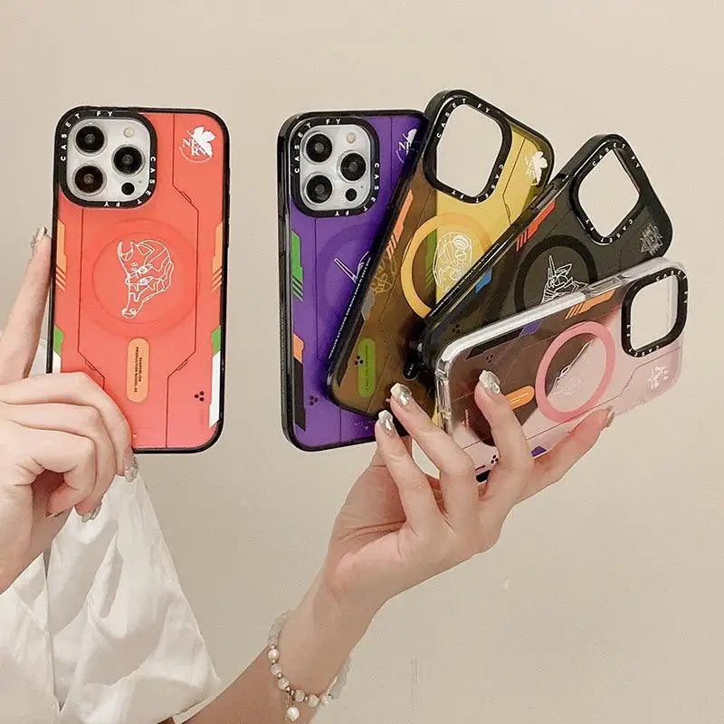 Joint EVA Fighter Is Suitable for Apple iPhone 16 ProMax Magnetic Phone Case 15/14plus Protective Case 13