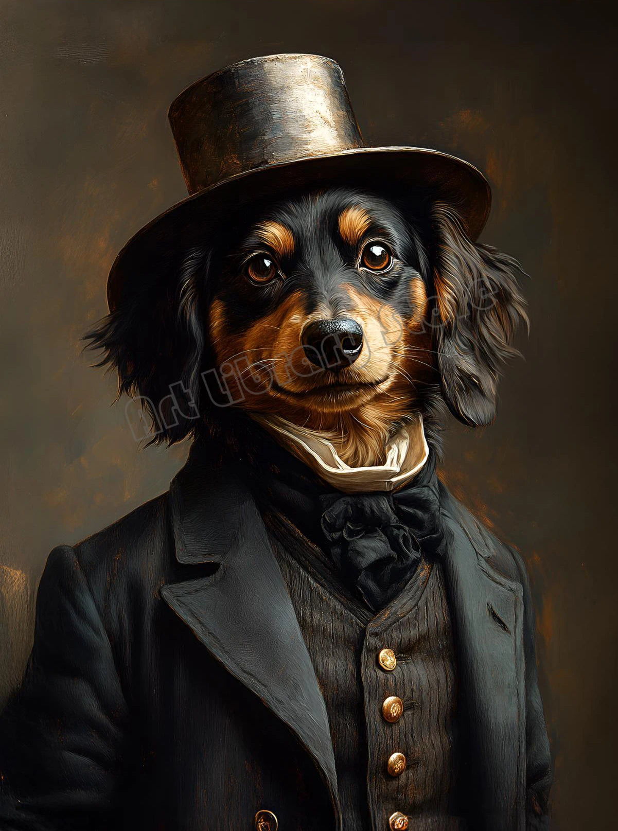 Retro Gentleman Rabbit Crocodile Portrait Renaissance Animals Human Body Poster Canvas Painting Wall Art Pictures Home Decor
