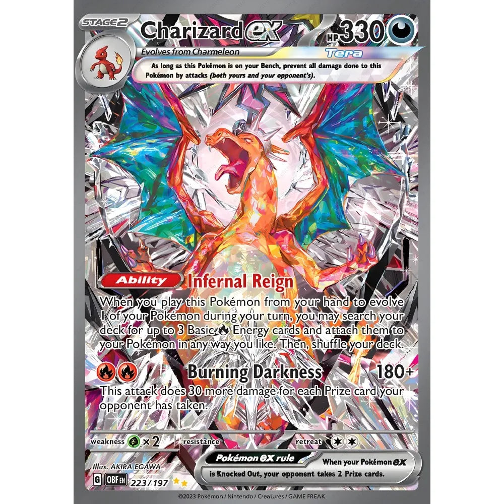 Japanese Anime Rare Charizard Cartoon Card Poster Sticky Wall Art Printing Waterproof Home Living Bed Room Bar Aesthetic Decor