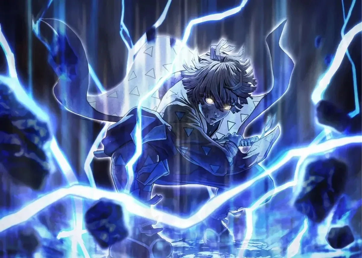 Classic Pop Anime Demon Slayer Kyojuro Rengoku Art Poster Canvas Painting Wall Prints Picture for Living Room Modern Home Decor