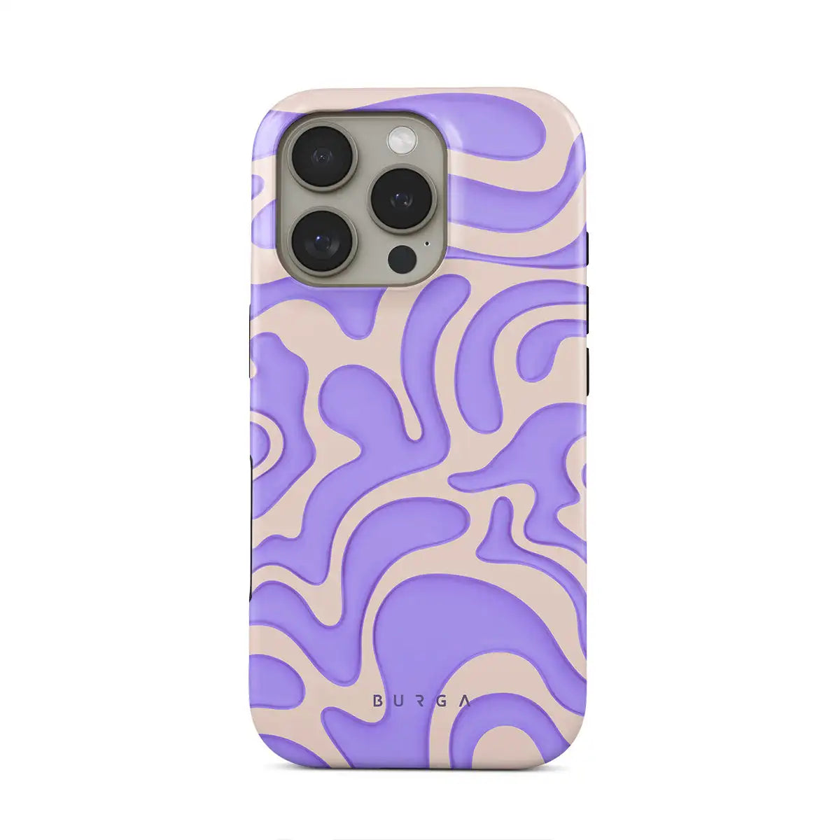 Y2K Cool BURGA Phone Case for iPhone 16 15 14 13 12 11 X XS XR XSMAX 7 8 Pro Max Plus Luxury Double-layer Back Cover