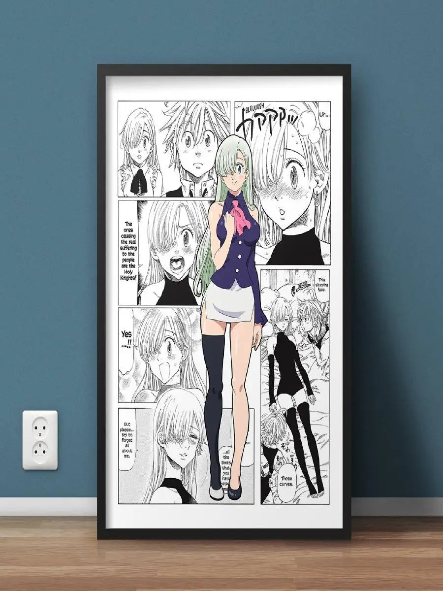 My Hero Academia Canvas Poster Anime Wall Art for Living Kids Room Decor