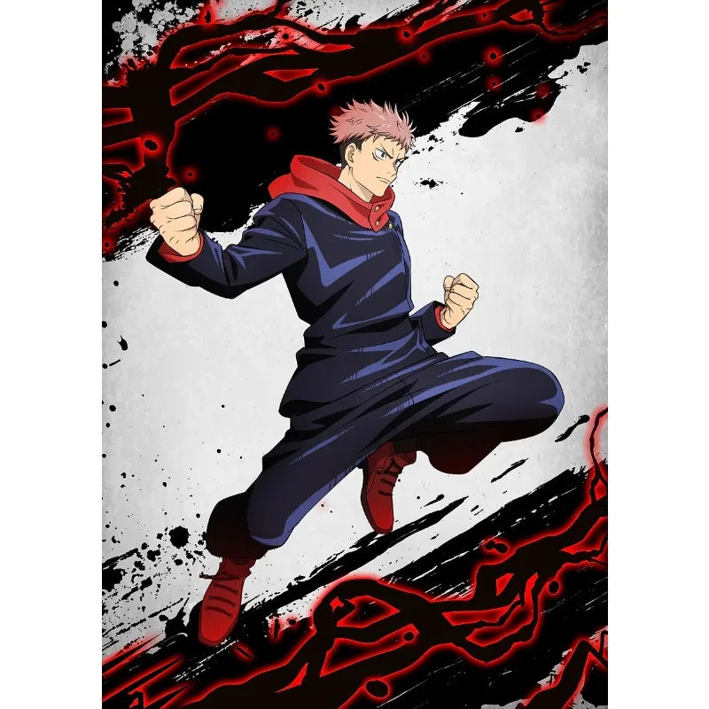Modern Japan Anime Jujutsu Kaisen Poster and Print Comic Character Canvas Painting Wall Art Pcirtue for Living Room Home Decor
