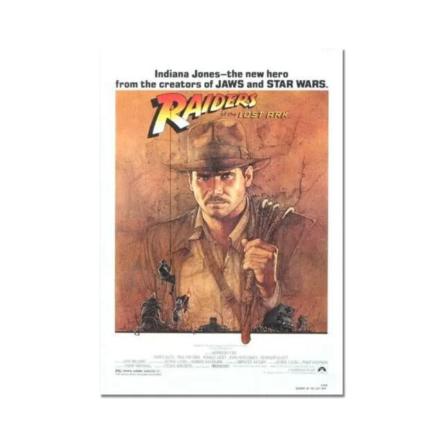 80s Classic Movie Posters Canvas Print - HD Wall Art for Bar & Living Room Decor