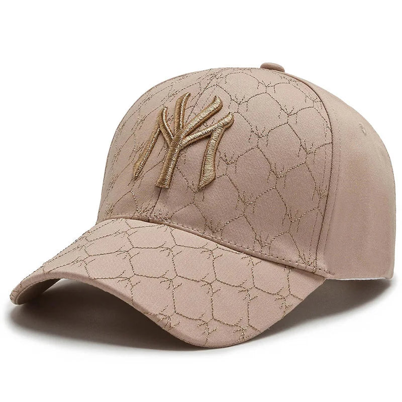 Fashion New MY Embroidered Baseball Cap Men Women Outdoor Sport Visor Sun Hat Adjustable Breathable Snapback Hip Hop Hats Gorras