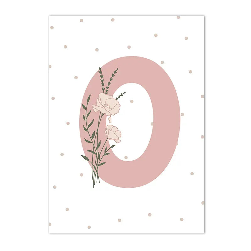 Pink Heart Nursery Poster Sun Daisy Butterfly Rainbow Wall Art Canvas Painting Personalized Name Print Pictures Girl Room Decor