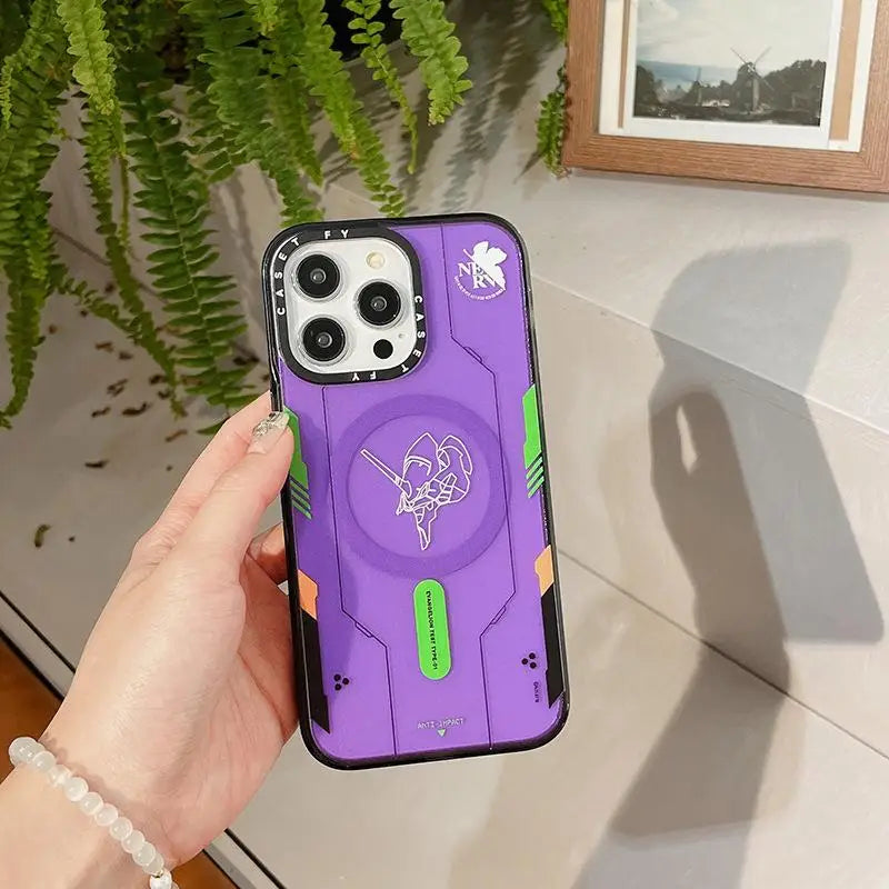 Joint EVA Fighter Is Suitable for Apple iPhone 16 ProMax Magnetic Phone Case 15/14plus Protective Case 13
