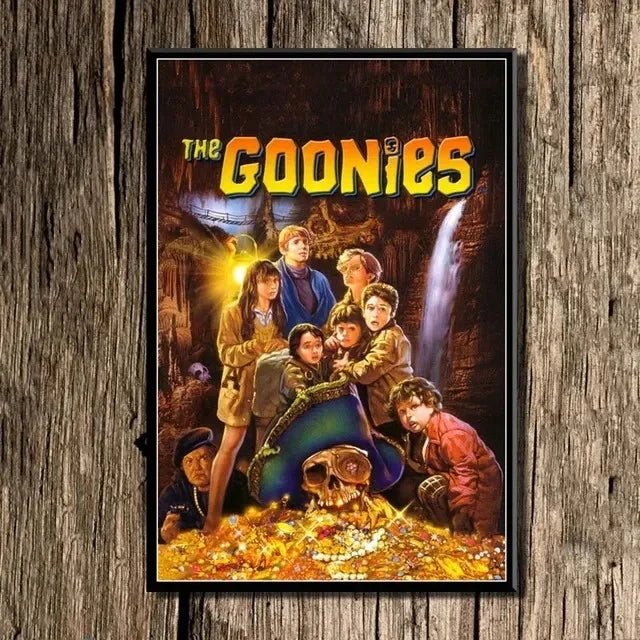 Classic The Goonies Moives Posters Print Wall Art Canvas Painting Films HD Picture for Living Room Home Decor Frameless Gift