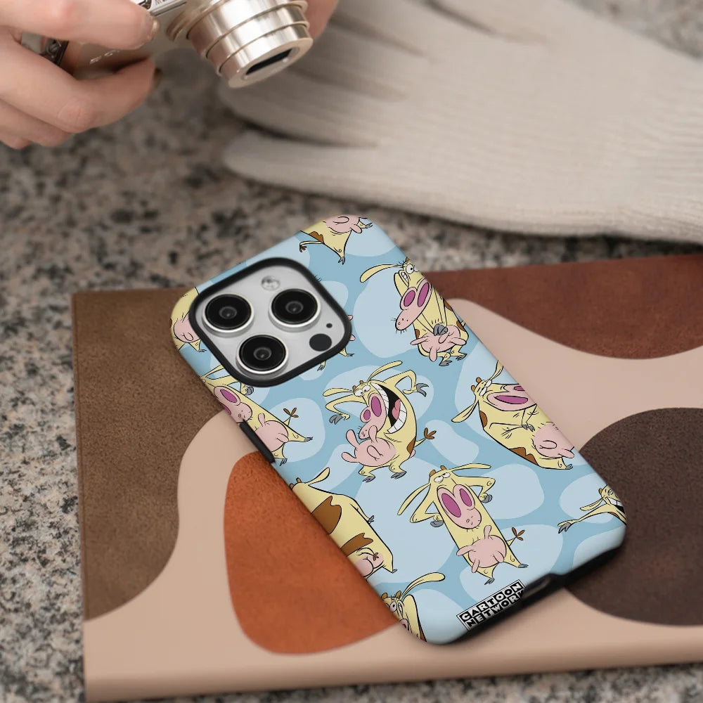 Cartoon Cow Phone Case Phone Case Film shell For iPhone 16 15 14 13 12 11 Pro Max Plus