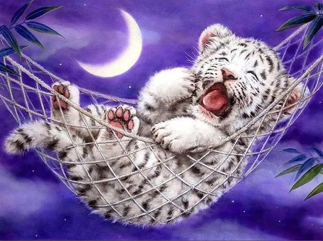 Full Round Diamond Painting Animal Tiger Butterfly 5D DIY Landscape Diamond Embroidery Cross Stitch Kit Handmade Gift Home Decor