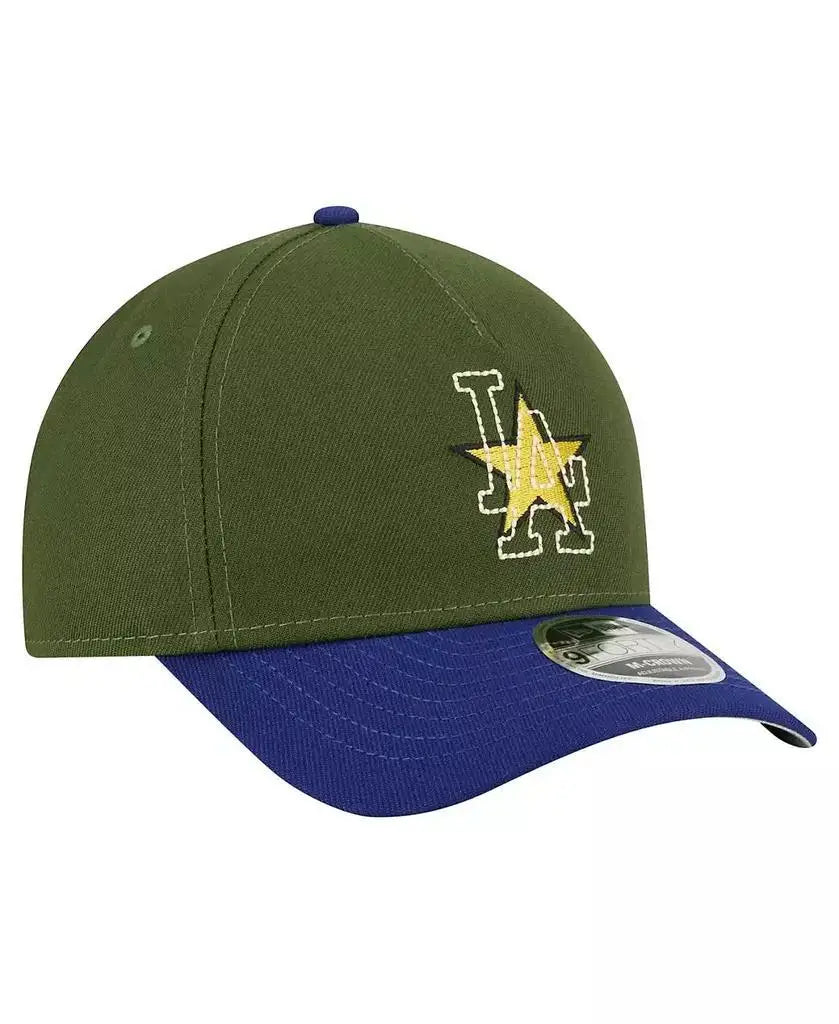 New Era | Men's Dark Green Los Angeles Dodgers City Feature 9Forty A-Frame Adjustable Hat