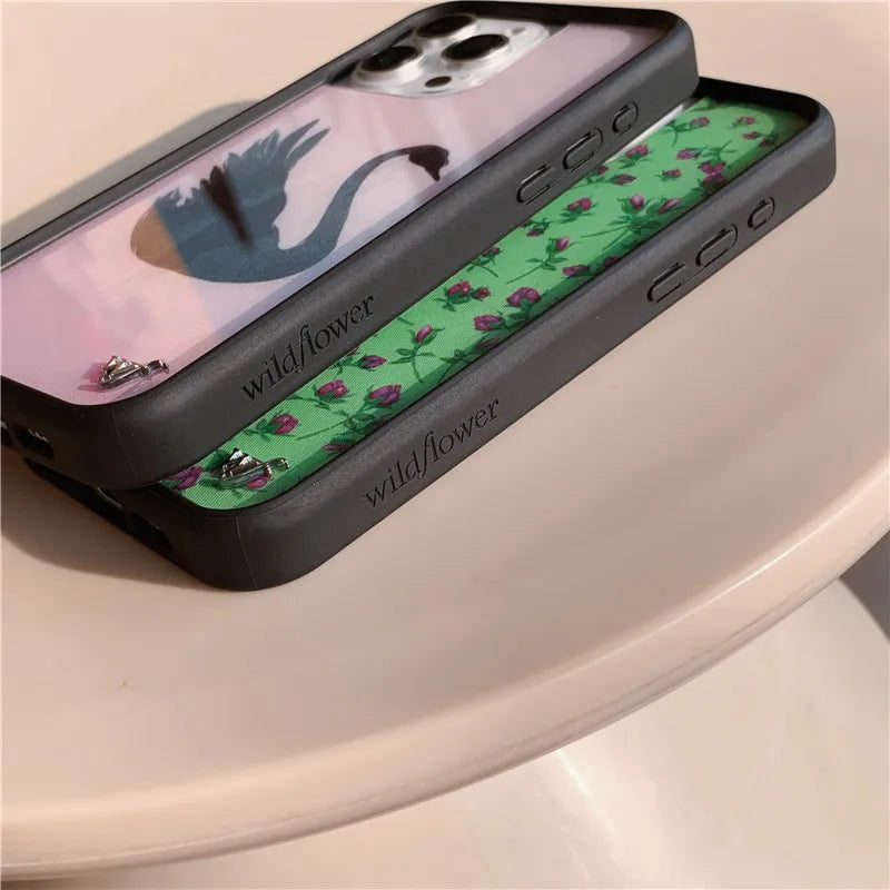 Wildflower Nara Smith Phone Case for Apple iPhone 12 13 14 15 16 Pro Max Plus 16pro 15pro House Pastoral wf Girl Cover Funda