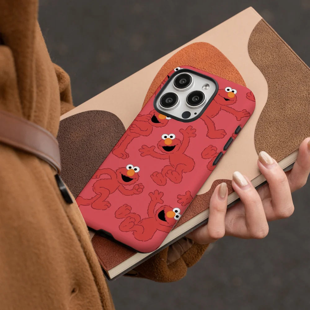 S-Sesame S-Street Phone Case Phone Case Film shell For iPhone 16 15 14 13 12 11 Pro Max Plus