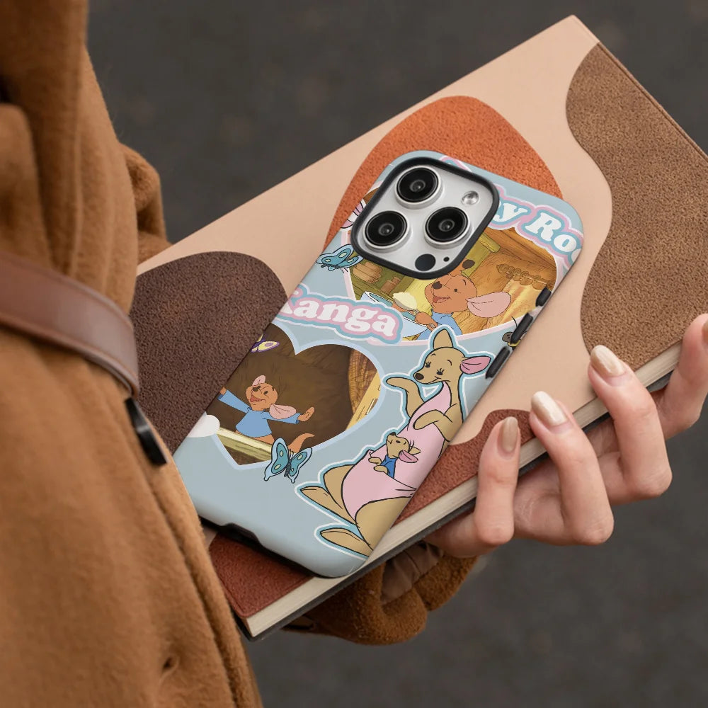 Winnie The Pooh Cute Sticker Phone Case Phone Case Film shell For iPhone 16 15 14 13 12 11 Pro Max Plus