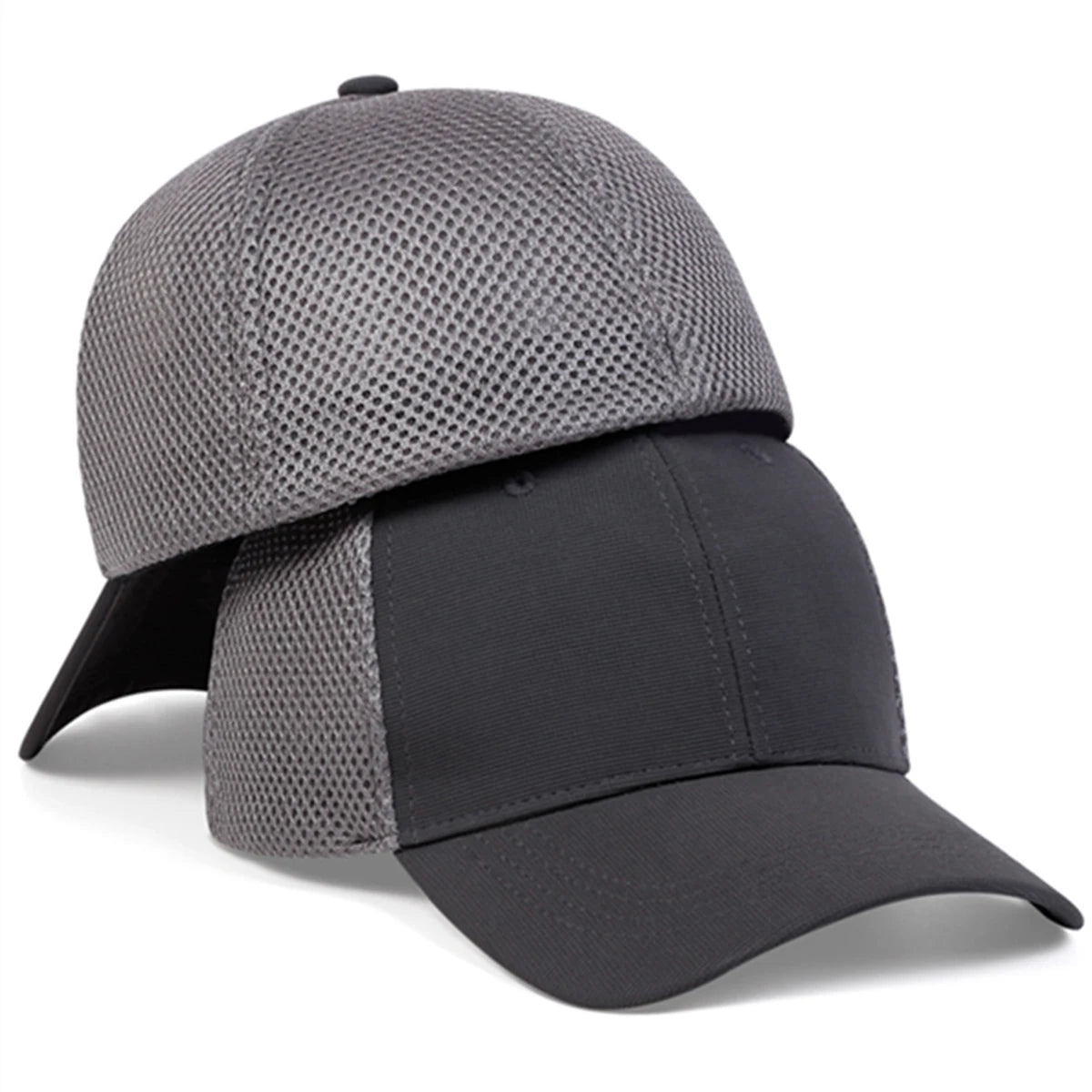 Unisex Rear Sealing Light Plate Baseball Net Caps Spring and Summer Outdoor Casual Hats Sunscreen Hat