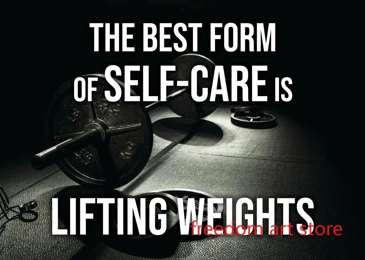 Gym Motivation Muscle Man Bodybuilding Fitness Strength Barbell Art Poster Canvas Painting Wall Print Picture for Home Gym Decor