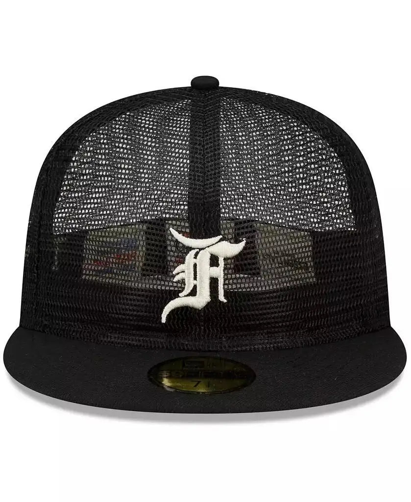 New Era | Men's x Fear of God Black Mesh 59FIFTY Fitted Hat