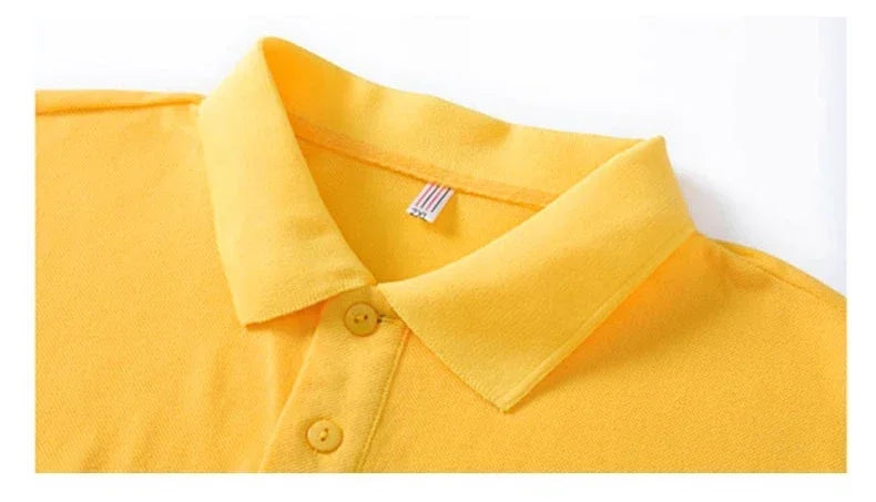 Paris Letter Print Men's Polo Shirt Summer Casual Breathable Comfortable Men Solid Color High Quality Short Sleeve Lapel T-Shirt