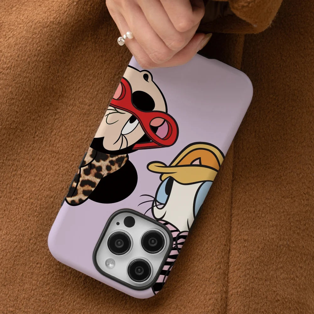minnie and daisy Phone Case Phone Case Film shell For iPhone 16 15 14 13 12 11 Pro Max Plus