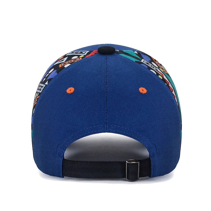 Letter Embroidery Cotton Adjustable Baseball Cap Sun Hat Trucker Caps Dad Hats