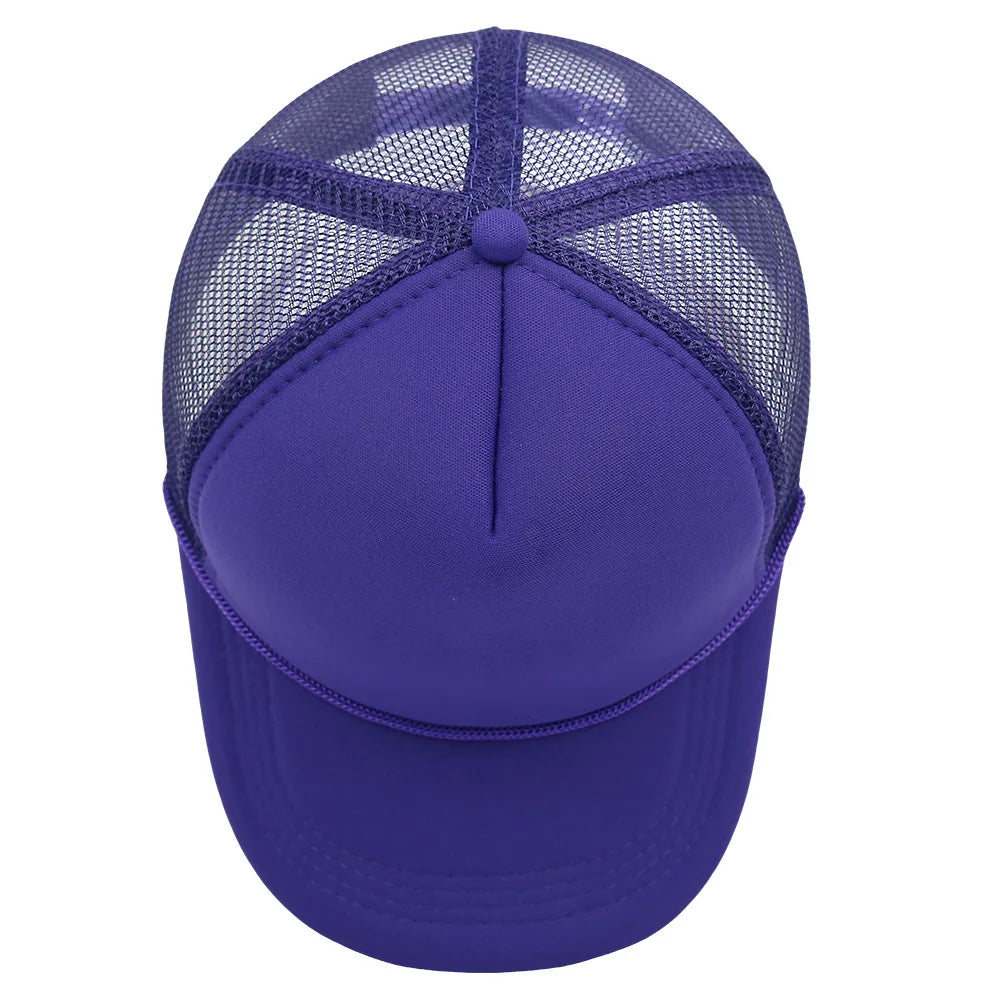Customized Logo Summer Baseball Caps Men Mesh 5 Panel Cheaper Trucker Hats Outdoor Sport Snapback Caps Women Sun Dad Hat Gorras