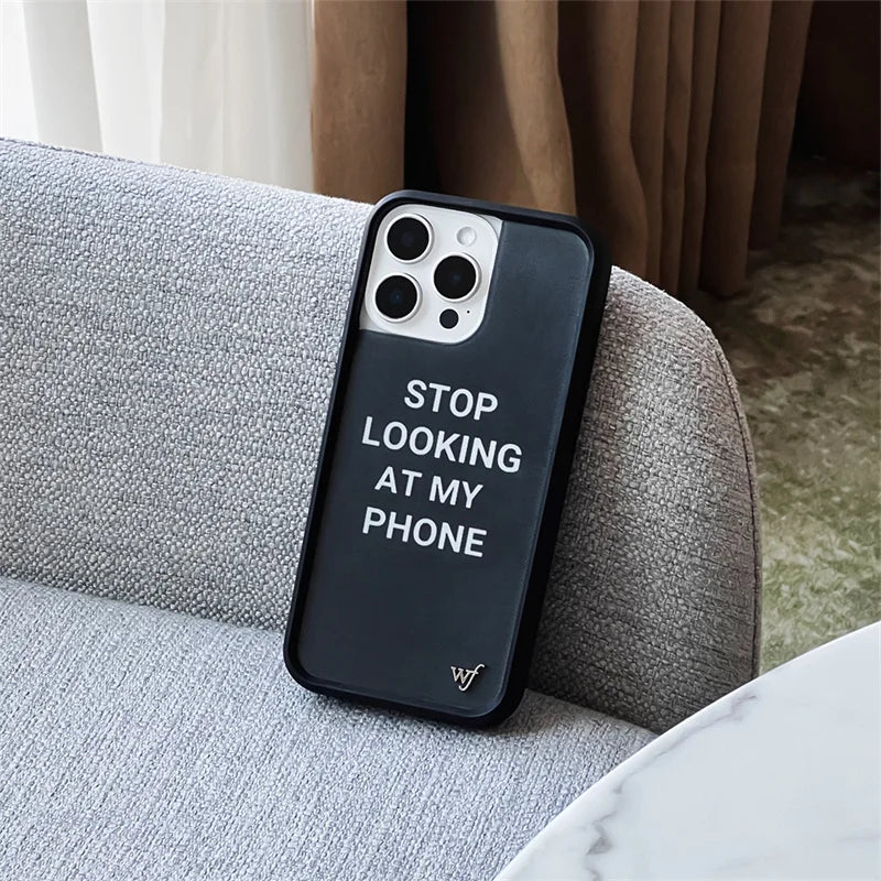 Wildflower Glossy 3D Full Marble Spider Web Pattern Phone Case For iPhone 16 15 14 13 12 Pro Max WF Letter Anti-Fall Hard Cover