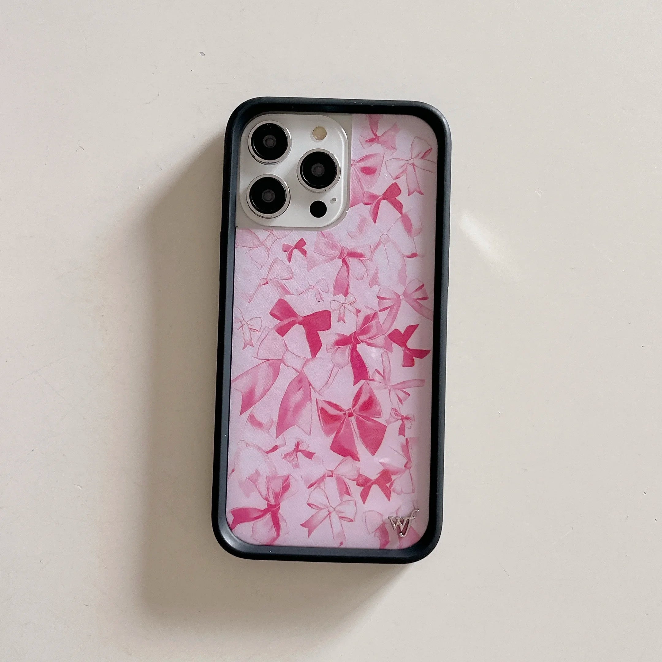 Wildflower 3D Heart Love Flower Cherry Cake Case For iPhone 15 14 13 12 16 Pro Max WF Fashion Girl Bow Ballet Dance Shoes Cover