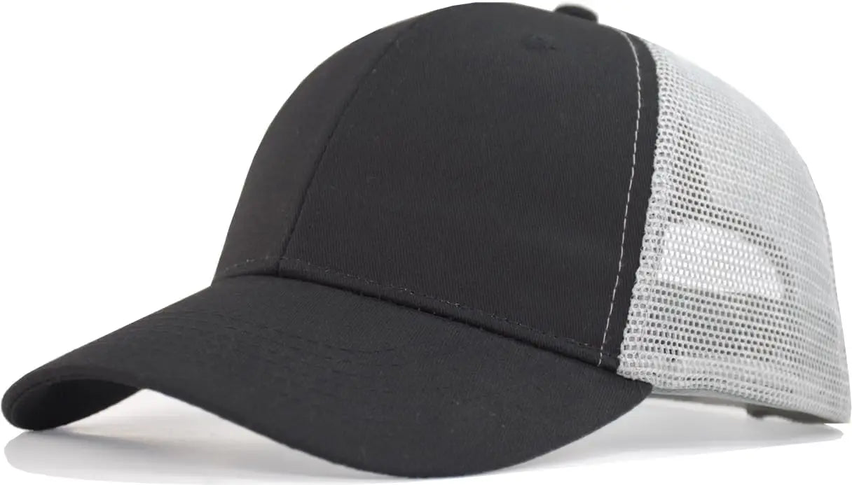 Sizes 55-60cm Adjustable Snapback Baseball Trucker Basic Plain Men's and Women's Mesh Work Splicing Baseball Cap Unisex Multiple