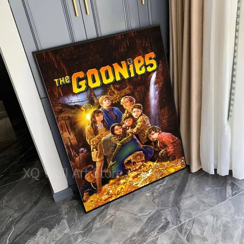 Classic The Goonies Moives Posters Print Wall Art Canvas Painting Films HD Picture for Living Room Home Decor Frameless Gift