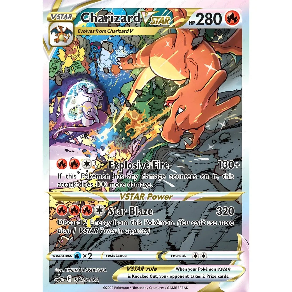 Japanese Anime Rare Charizard Cartoon Card Poster Sticky Wall Art Printing Waterproof Home Living Bed Room Bar Aesthetic Decor