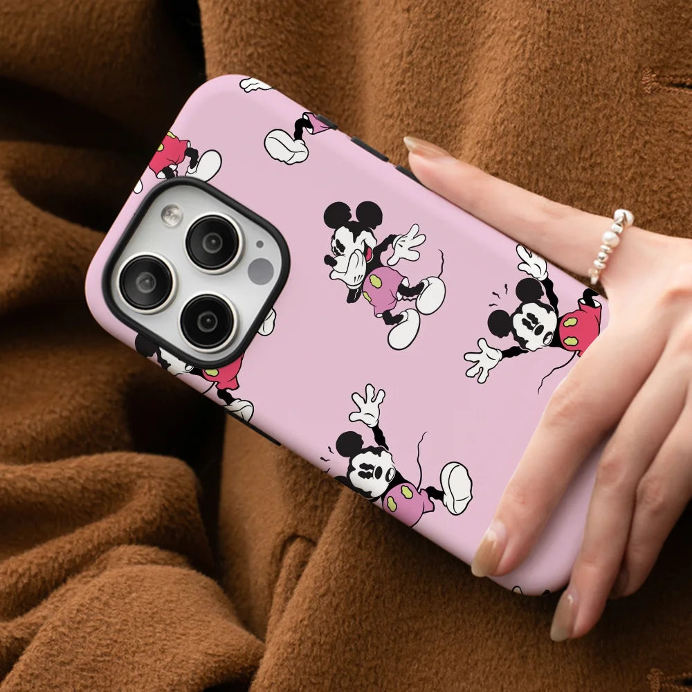 Mickey Phone Case Phone Case Film shell For iPhone 16 15 14 13 12 11 Pro Max Plus