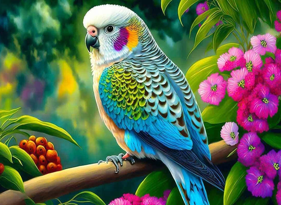 Full Round Diamond Painting Animal Tiger Butterfly 5D DIY Landscape Diamond Embroidery Cross Stitch Kit Handmade Gift Home Decor