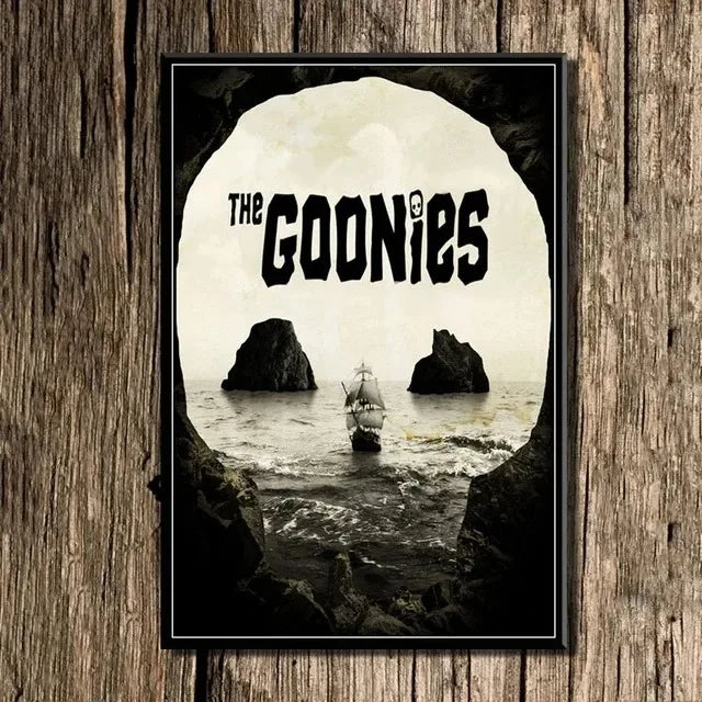 Classic The Goonies Moives Posters Print Wall Art Canvas Painting Films HD Picture for Living Room Home Decor Frameless Gift