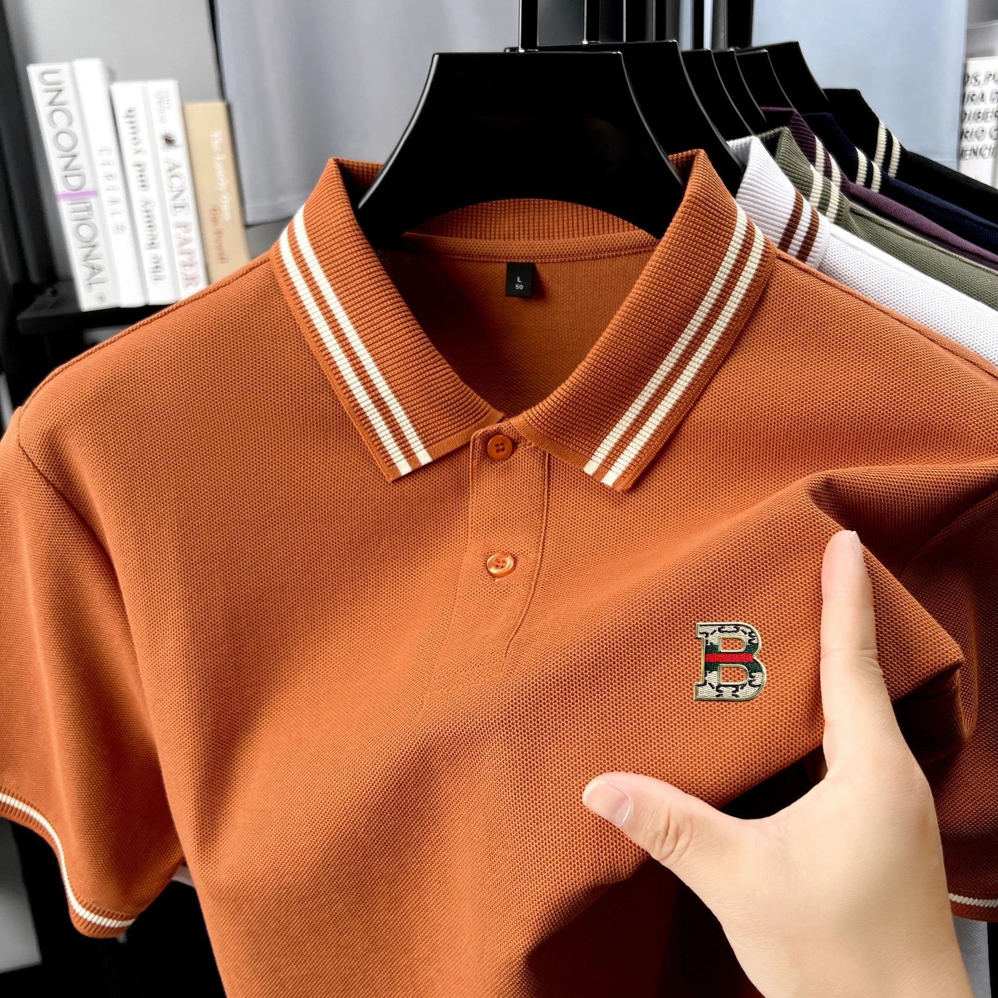 100% pure cotton summer mens custom relief design short sleeve new fashion hot selling polo shirt breathable comfort T-shirt top