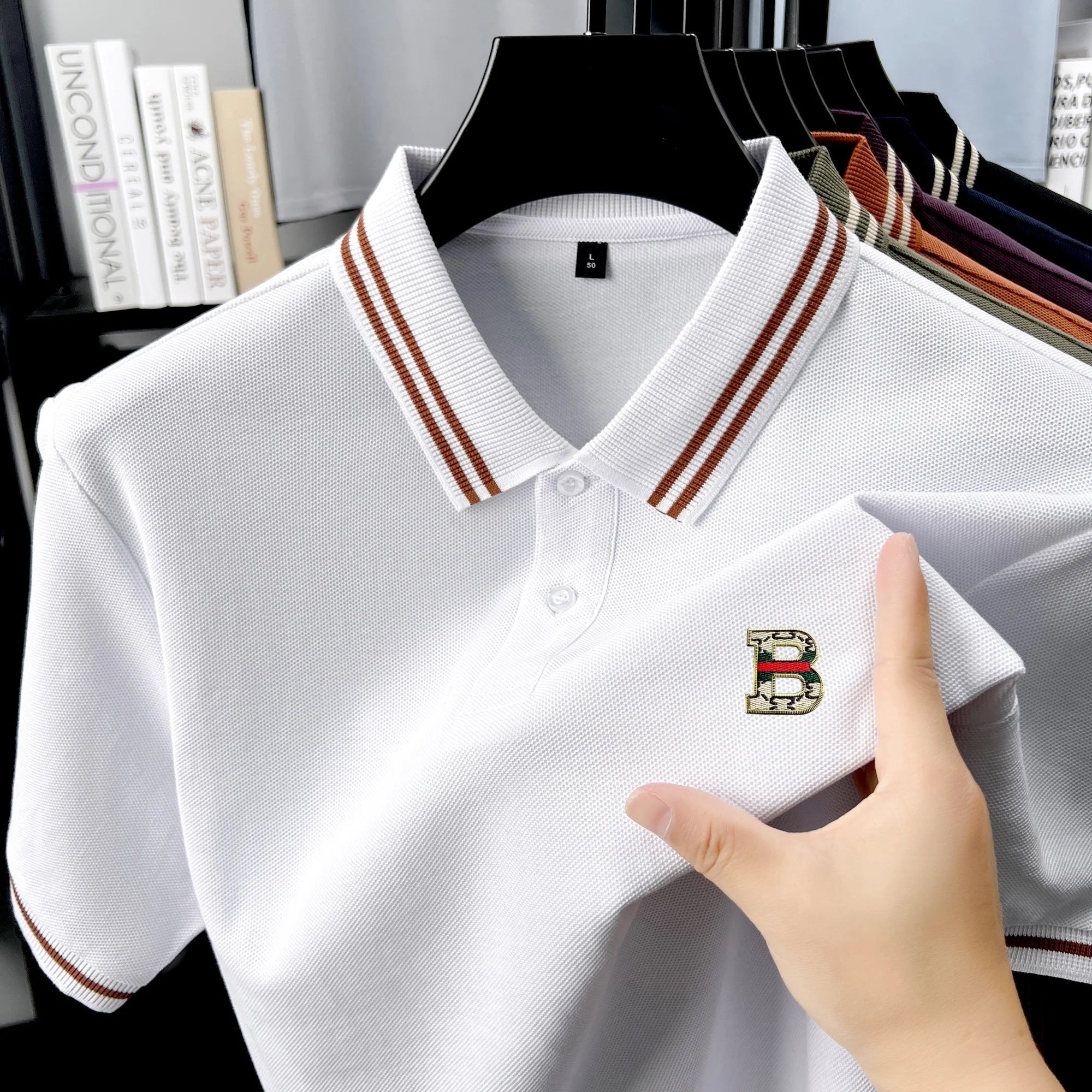 100% pure cotton summer mens custom relief design short sleeve new fashion hot selling polo shirt breathable comfort T-shirt top
