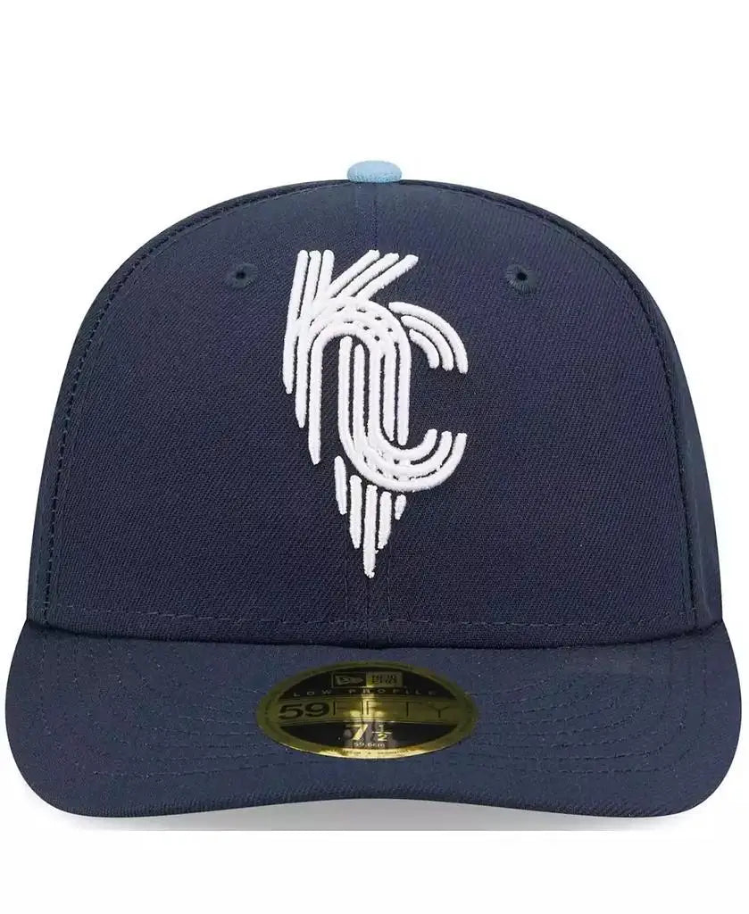 New Era | Men's Navy Kansas City Royals City Connect Low Profile 59FIFTY Fitted Hat