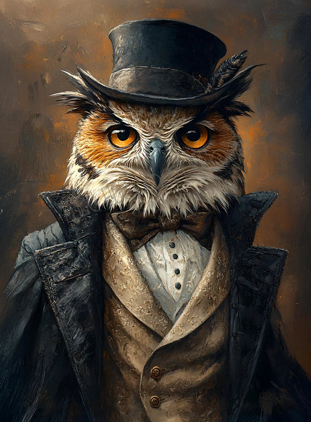 Retro Gentleman Rabbit Crocodile Portrait Renaissance Animals Human Body Poster Canvas Painting Wall Art Pictures Home Decor