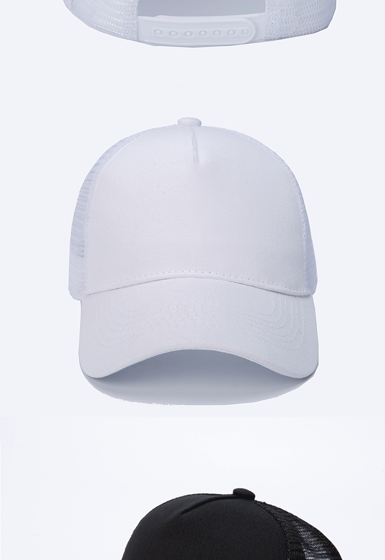 Wholesale Hat Men's Baseball Caps Unisex Casual Decorative Travel Hats Adult Tennis Caps Mesh Hats Custom Embroidery Print Logo