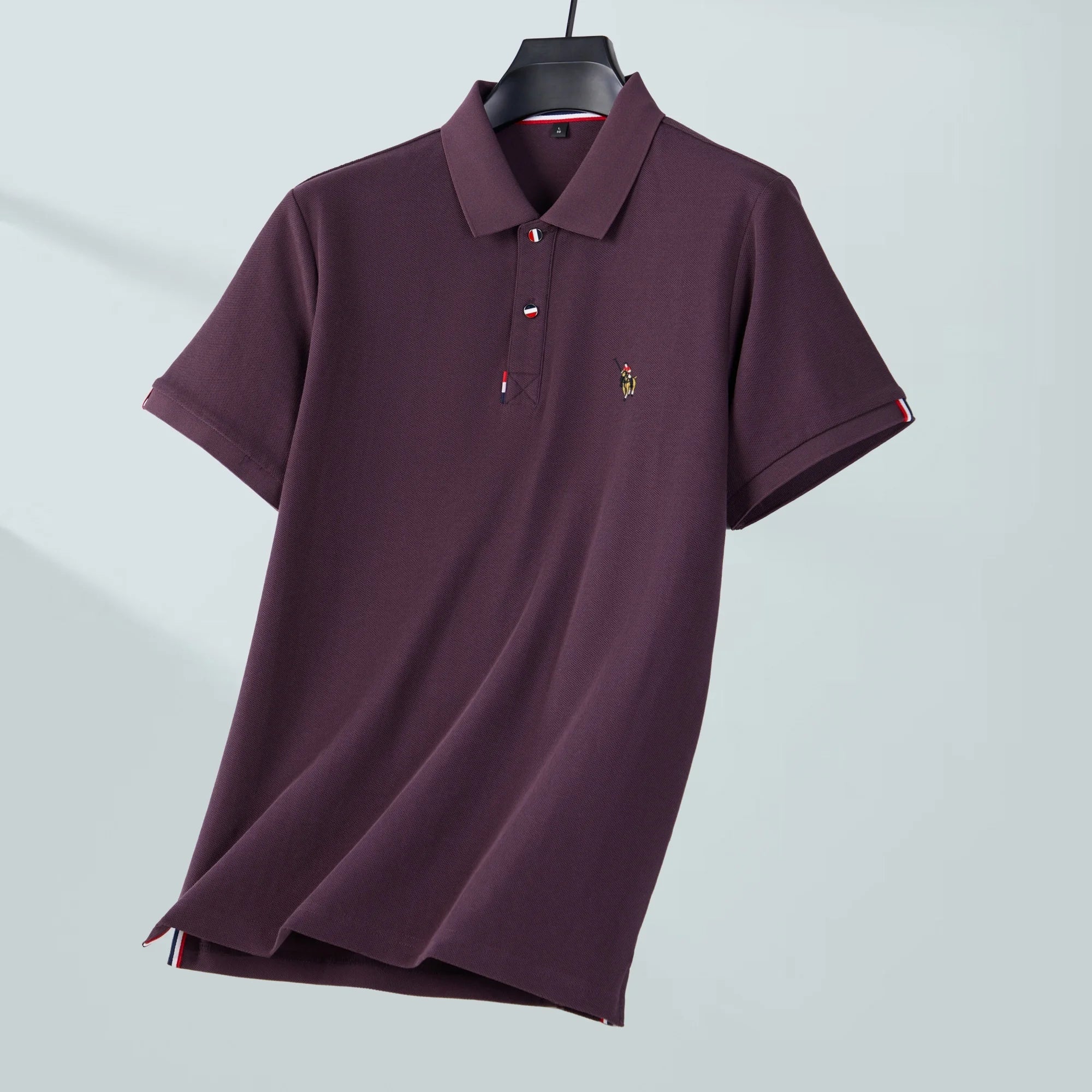 100% pure cotton men's high-end brand short sleeve polo shirt summer fashion hot selling pony embroidery golf top casual T-shirt