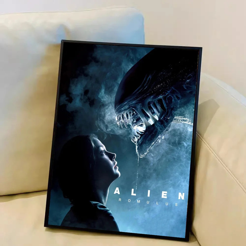 Movie a-Alien Romulus Anime Posters Sticky Whitepaper Prints Posters Artwork Kawaii Room Decor