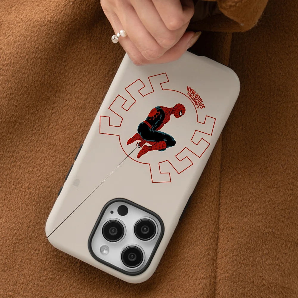 cartoon S-spider man Phone Case Phone Case Film shell For iPhone 16 15 14 13 12 11 Pro Max Plus