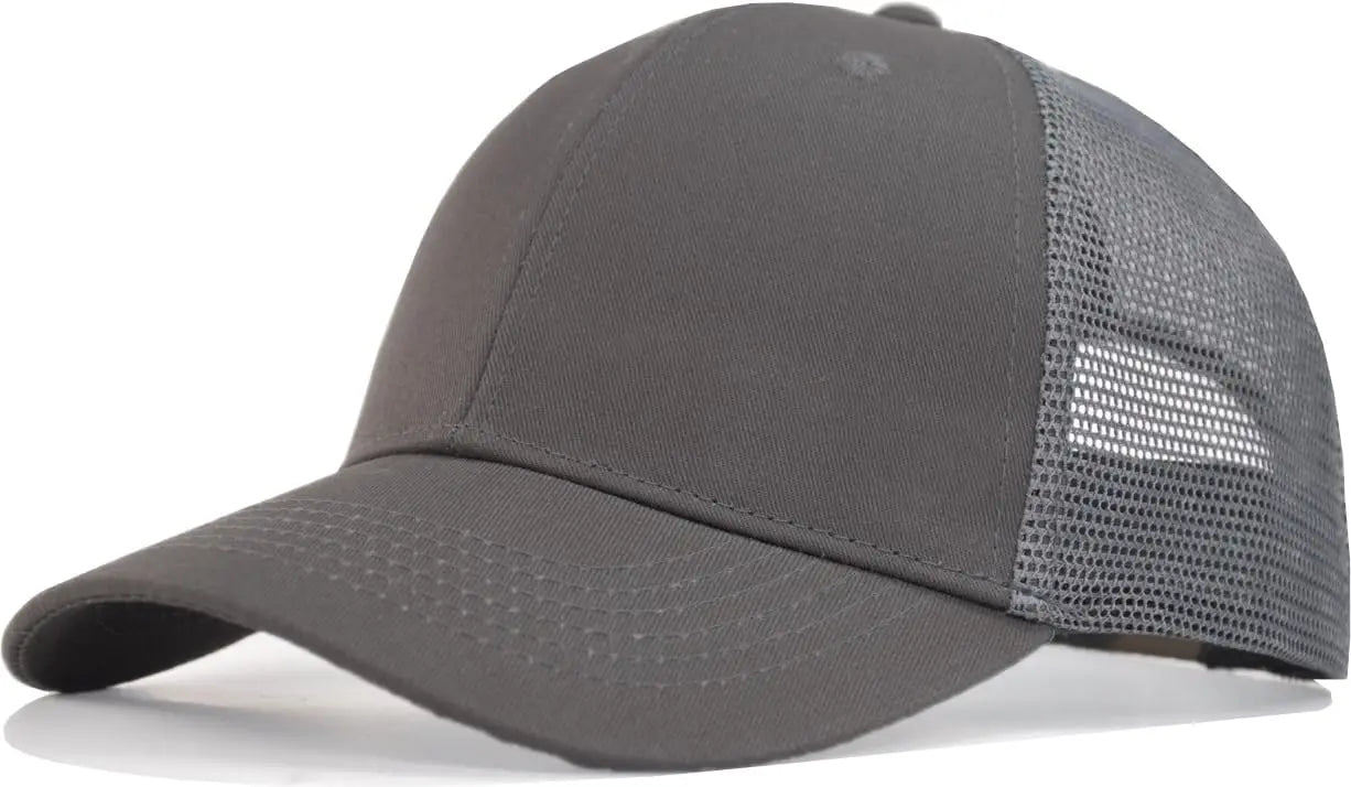 Sizes 55-60cm Adjustable Snapback Baseball Trucker Basic Plain Men's and Women's Mesh Work Splicing Baseball Cap Unisex Multiple