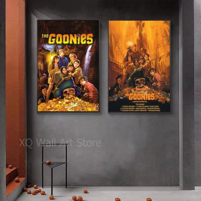 Classic The Goonies Moives Posters Print Wall Art Canvas Painting Films HD Picture for Living Room Home Decor Frameless Gift